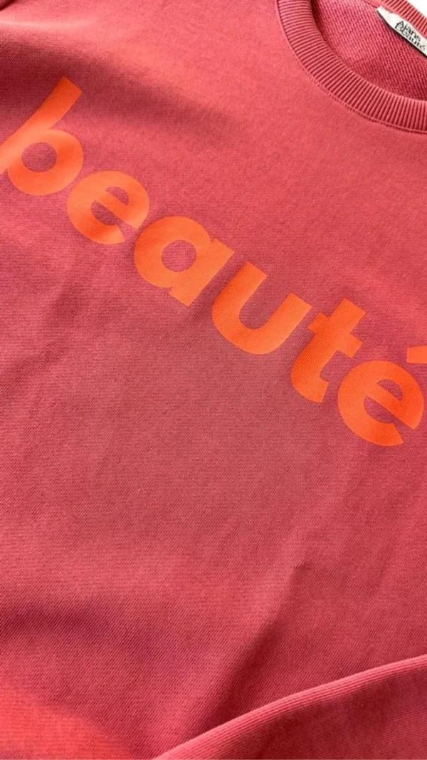 Beaute OrangeRose Sweatshirt - Image 3