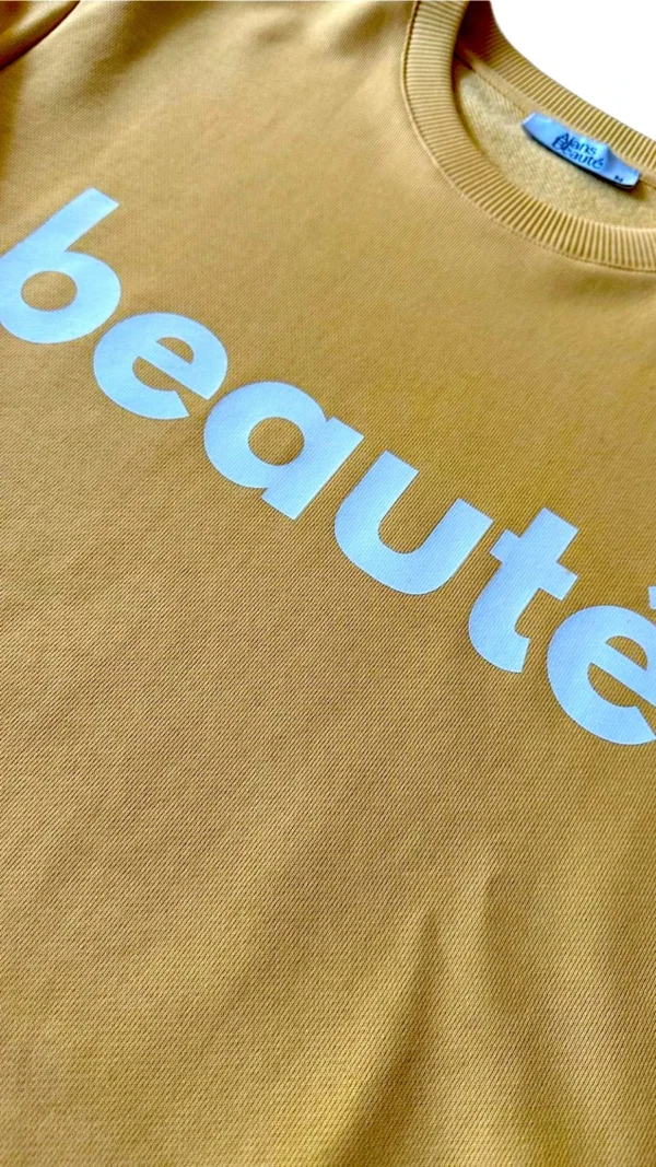Beaute JauneBlanc Sweatshirt - Image 3