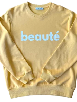 Beaute JauneBlanc Sweatshirt