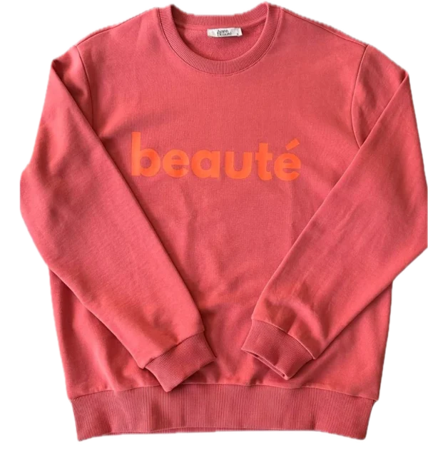 Beaute OrangeRose Sweatshirt