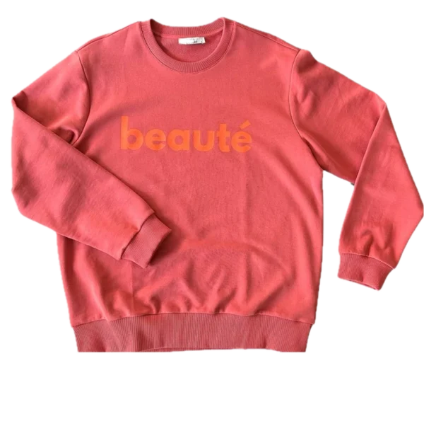 Beaute OrangeRose Sweatshirt - Image 2