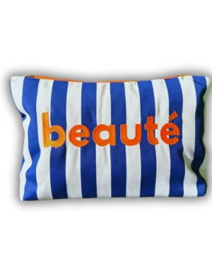 Bleu Beauté Makeup Bag