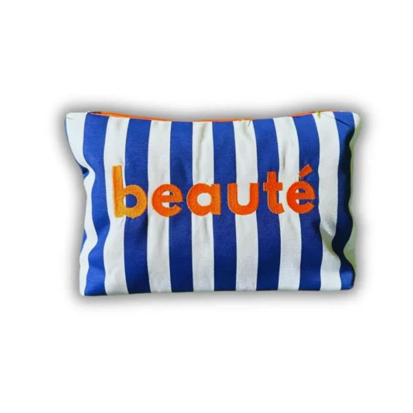 Bleu Beauté Makeup Bag