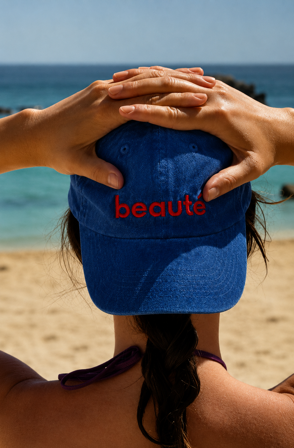 Beauté Hat Bleu